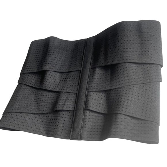 Double Band Fitness Waist Trainer Exercise Workout Back Support Flexible Belt - Picture 3 of 10